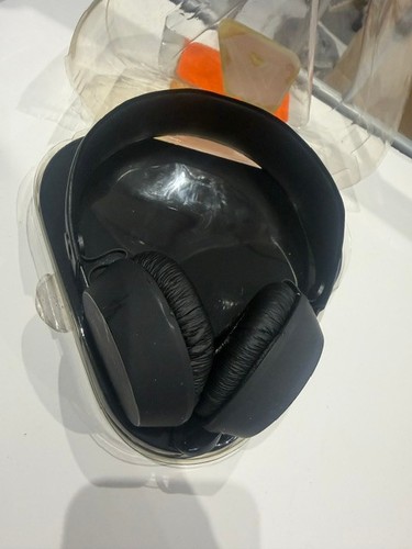 Cuffie nere over - , cavo