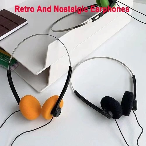 Retro over ear - retro, wired