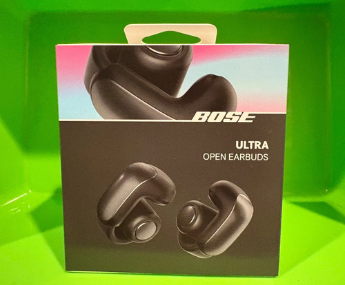 Bose ultra open earbuds black - open,