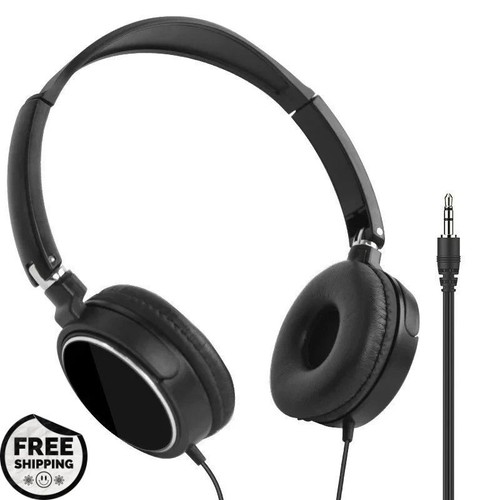 Wired headphones 5mm stereo - wired,